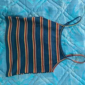 Striped tank top